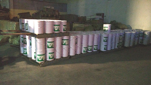 邦伟地坪渗透剂BW202发货现场1