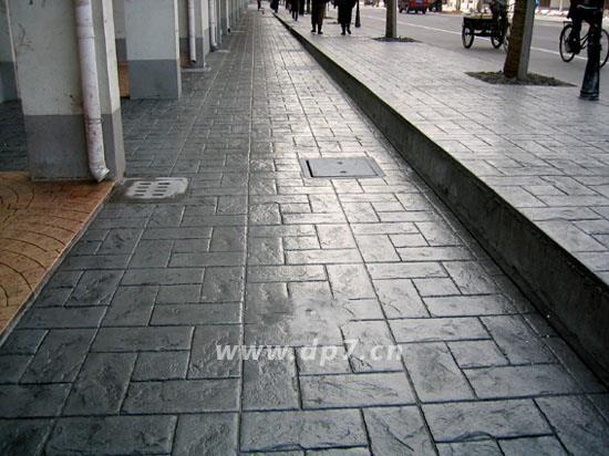 混凝土压印花地坪