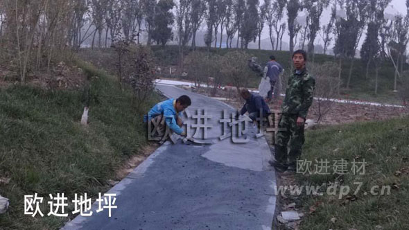 彩色压模地坪-欧进地坪m.licheng1555.cn